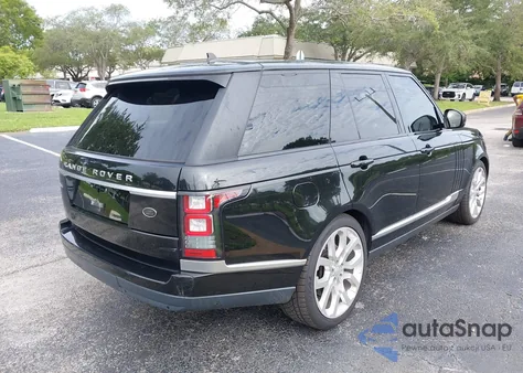 2016 Land Rover Range Rover Hse из США, поврежденный, VIN SALGS2VF8GA262704